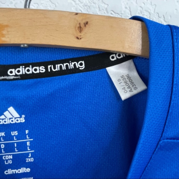 Adidas Long Sleeve Responsive 3 Stripe Training Shirt - Picture 10 of 10